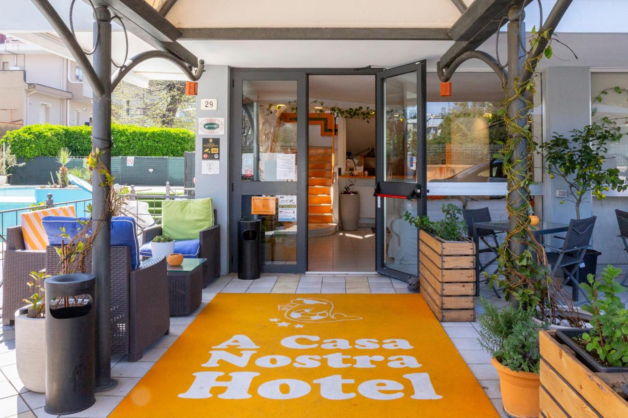 Hotel A Casa Nostra Rimini Exterior photo